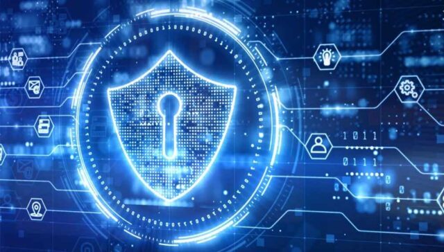 graphic illustration of security, privacy and trust